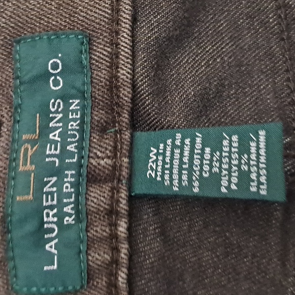 Lauren Ralph Lauren Women's Size 22W Slimming Modern Straight Jeans - Picture 7 of 11